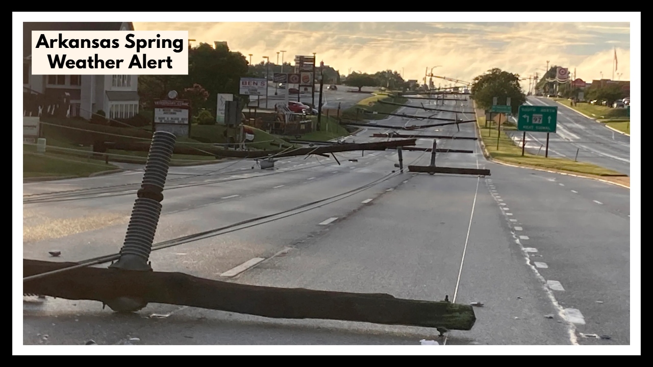 Arkansas Spring Weather Alert: Massive Storms Could Snarl I-30 Traffic