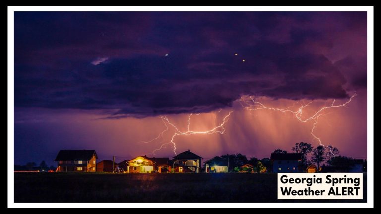 Don’t Get Caught in the Storm: What You Must Know About Wednesday’s Georgia Spring Weather ALERT