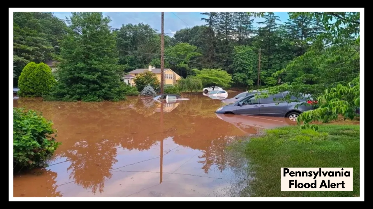 3 Inches of Rain Overnight_! Pennsylvania Flood Watch Sparks Flash Flood Fears