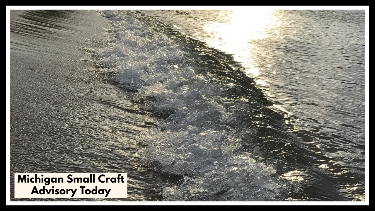 Gale-Force Winds and Waves on the Horizon: Saginaw Bay Under Michigan Small Craft Advisory Today