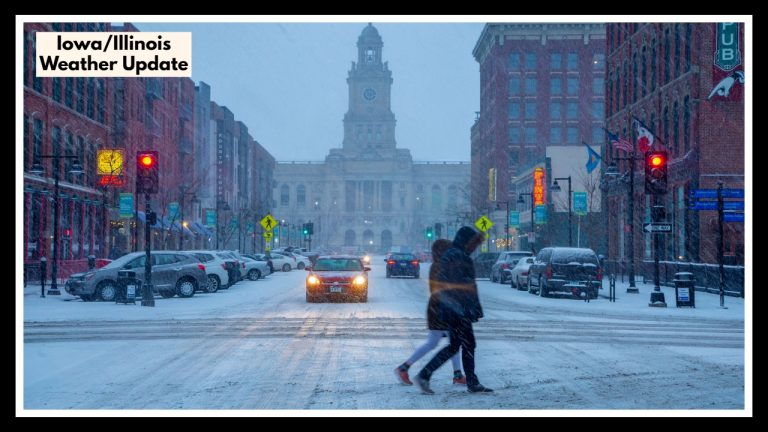 Iowa/Illinois Weather Update: Cold Today, but a Heatwave Is Around the Corner