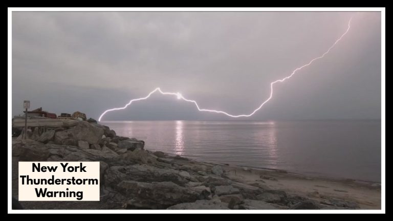 New York Thunderstorm Warning: Buffalo Braces for 60 MPH Winds and Hail!