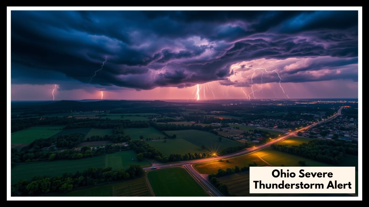 Ohio Severe Thunderstorm Alert: 60 MPH Winds and Hail Slam Trumbull and Ashtabula Counties Tonight!
