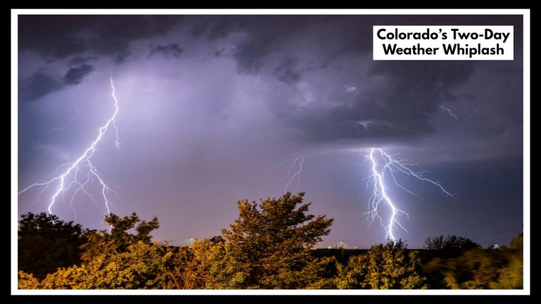Colorado’s Two-Day Weather Whiplash: 100° Heat Followed by Dangerous Storms!