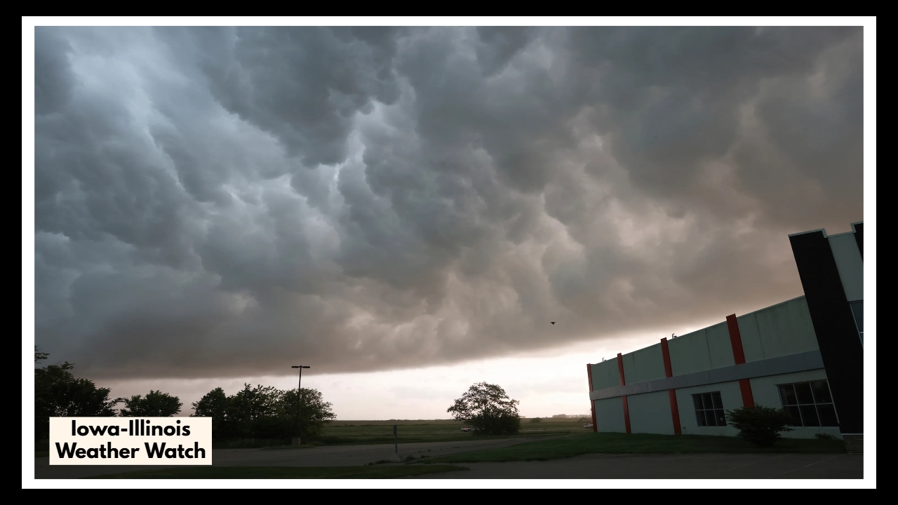 Iowa-Illinois Weather Watch: Storms and a 30° Temperature Drop Hit Davenport This Week!