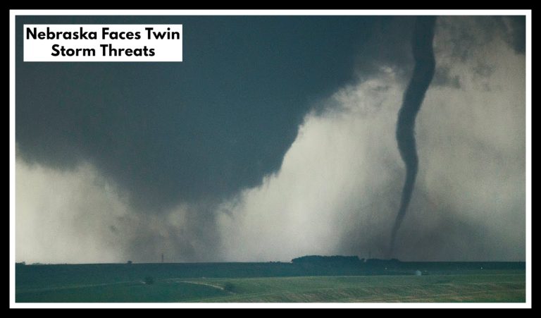 Nebraska Faces Twin Storm Threats: Afternoon Tornado Risk and Midnight Downpours Ahead!