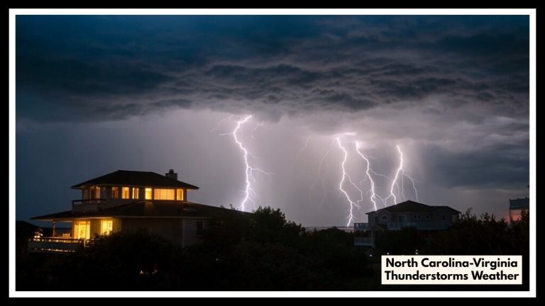 Urgent: Thunderstorms Could Slam North Carolina-Virginia Border Starting Thursday Morning