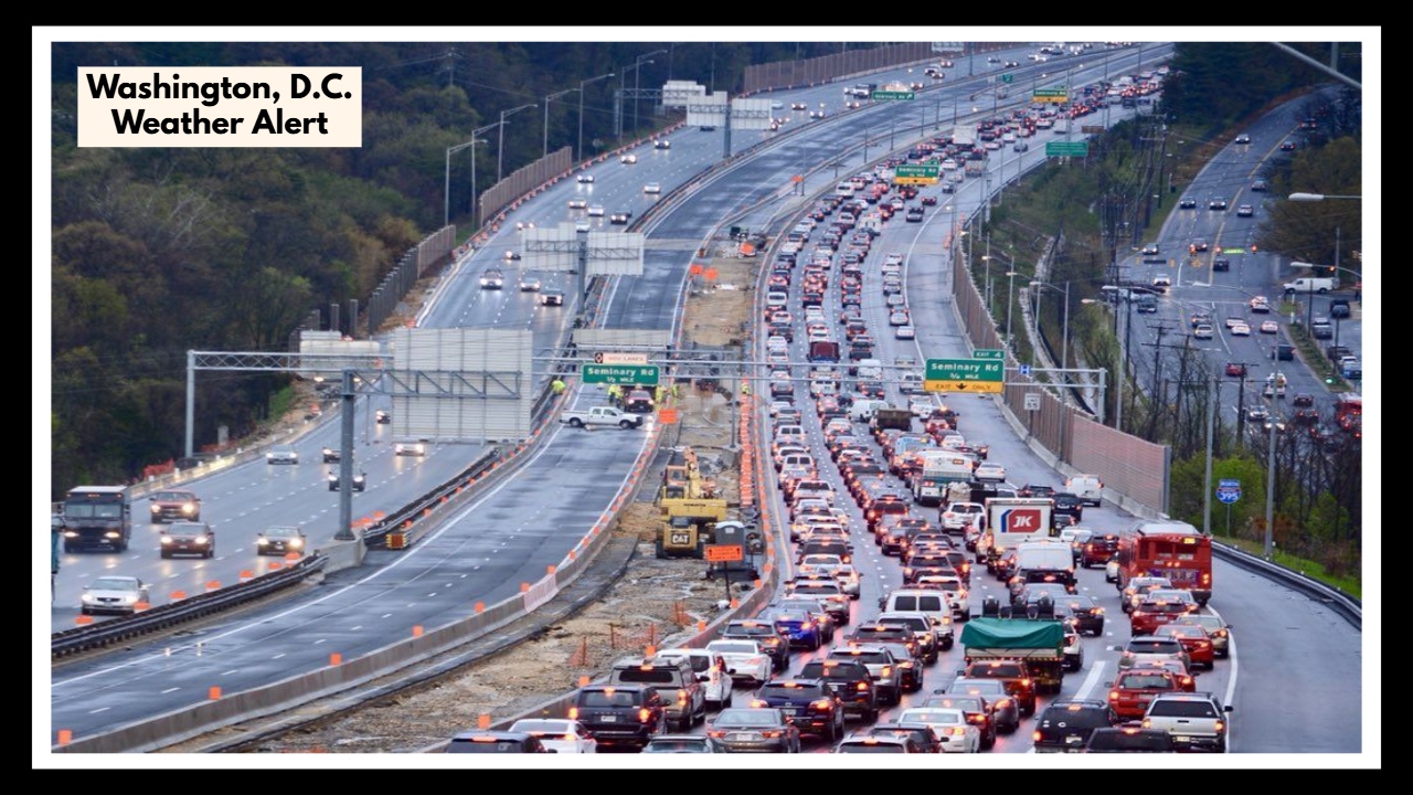 Washington, D.C. Weather Alert: Storms May Cause Major Travel Delays on I-395